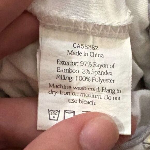 Kyte Baby Bamboo Snap Footie Sleeper White Nocturnal Animal Print Size Newborn - Picture 5 of 5